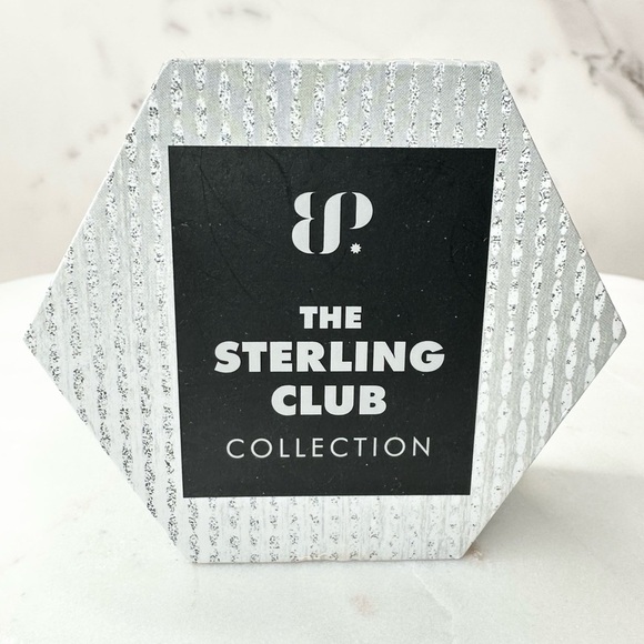 Bomb Party The Sterling Club Pink Tourmaline Earrings RBP2988 NWT - Picture 4 of 4